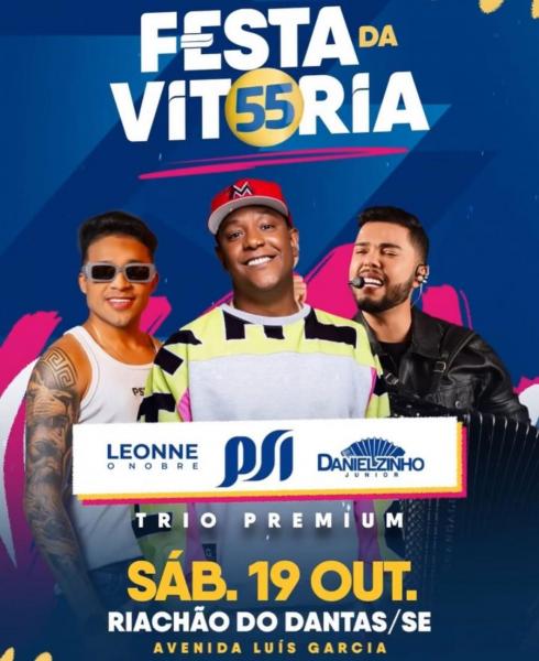 Leonne O Nobre, Psirico e Danielzinho Junior - Festa da Vitória