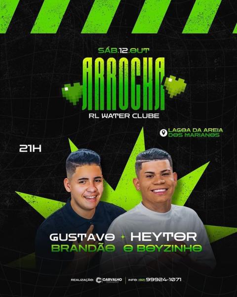 Gustavo Brandão e Heytor O Boyzinho - Arrocha RL Water Clube