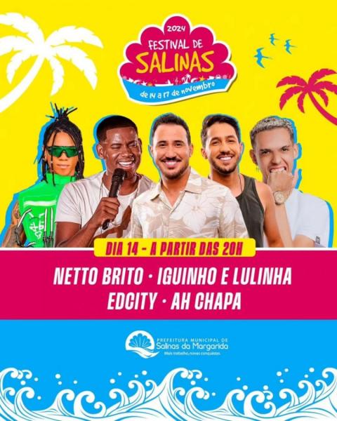 Netto Brito, Iguinho & Lulinha , Edcity e Ah Chapa