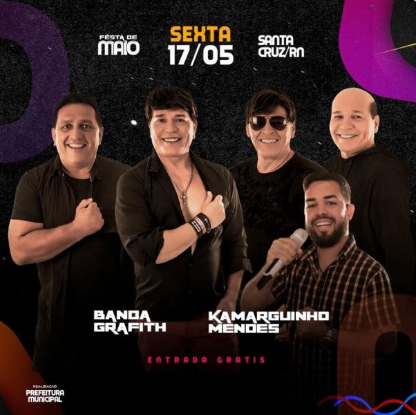 Banda Grafith e Kamarguinho Mendes - Festa de Maio