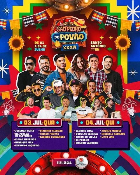 Aduílio Mendes, Michelle Andrade, Litto Lins, Jadinho Lima, Zé Pegado e Edilson Vaqueiro