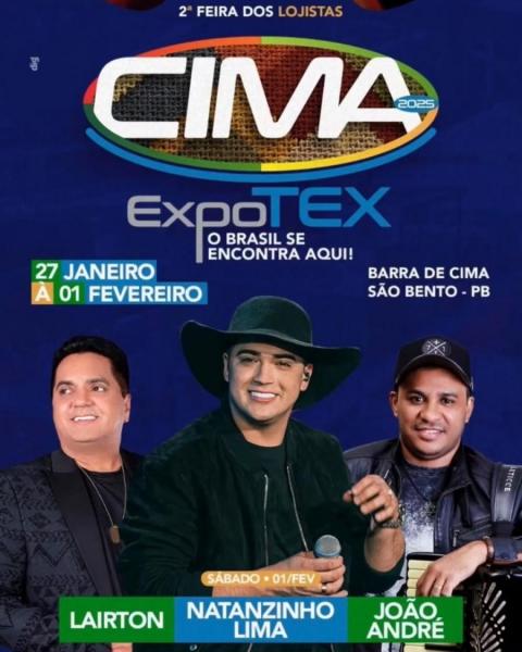 Natanzinho Lima, Lairton e João André - ExpoTEX 2025