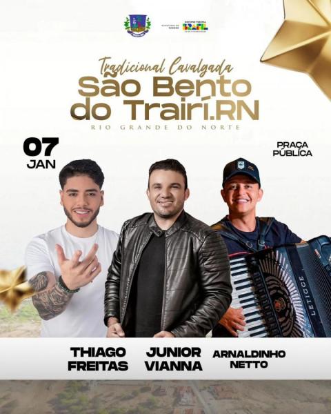 Thiago Freitas, Junior Vianna e Arnaldinho Netto