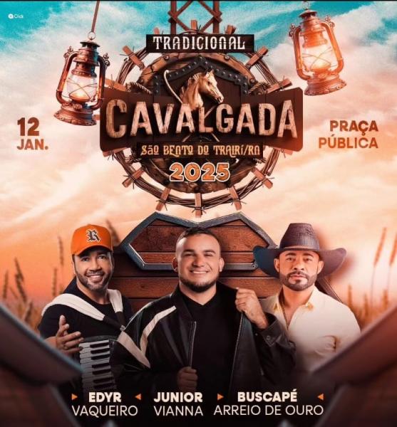 Junior Vianna, Edyr Vaqueiro e Buscapé Arreio de Ouro
