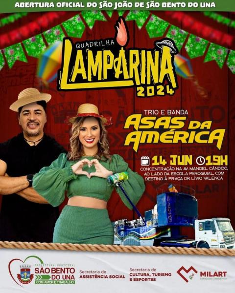 Tria Asas da América - Quadrilha Lamparina 2024