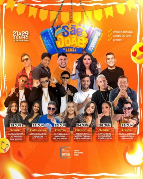 Tayara Andreza, Luan Douglas e Luana Lopes