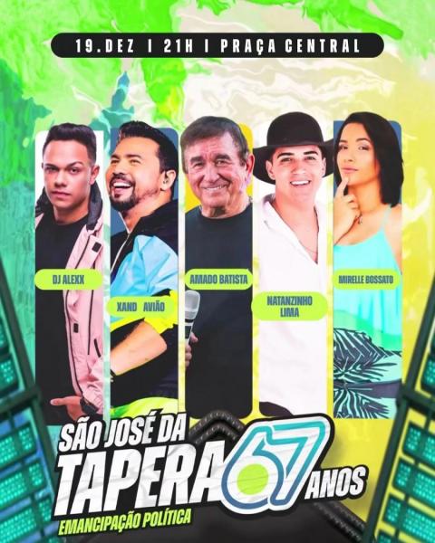Amado Batista, Xand Avião, Natanzinho Lima, Michelle Bossta e Dj Alexx