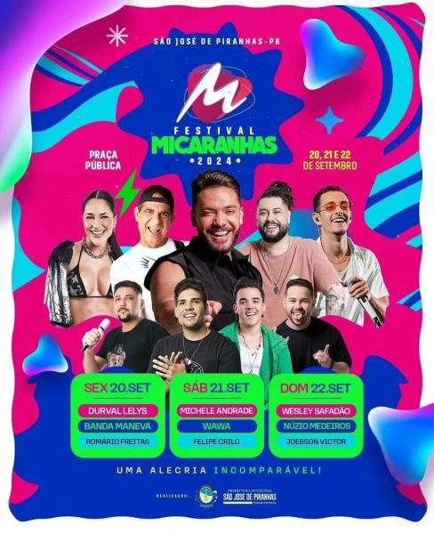 Wesley Safadão, Núzio Medeiros e Joebson Victor - Micaranhas 2024
