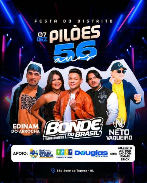 Bonde do Brasil, Edinam do Arrocha e Neto Vaqueiro