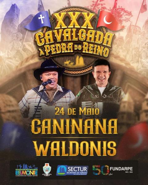 Caninana e Waldonis - XXX Cavalgada à Pedra do Reino