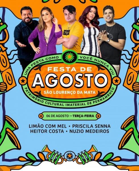 Limão com Mel, Priscila Senna, Heitor Costa e Nuzio Medeiros - Festa de Agosto