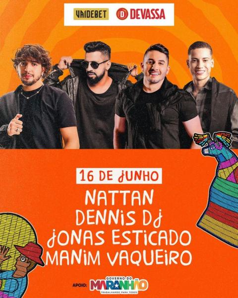 Nattan, Dennis Dj, Jonas Esticado e Manim Vaqueiro - Bumba Meu São João