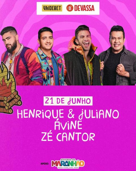 Henrique & Juliano, Ávine e Zé Cantor - Bumba Meu São João