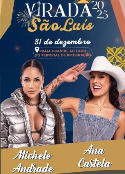 Michele Andrade e Ana Castela - Virada São Luís 2025
