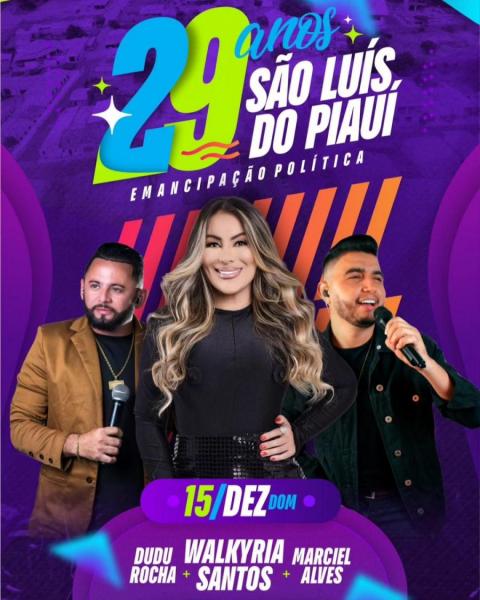 Walkyria Santos, Dudu Rocha e Marciel Alves