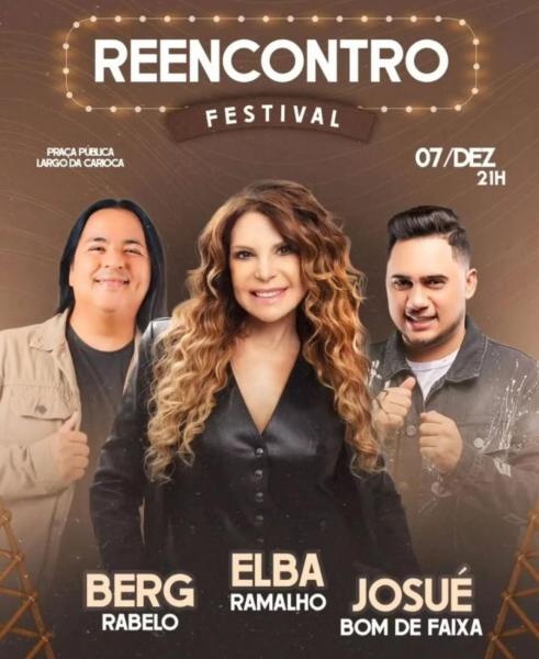Elba Ramalho, Berg Rabelo e Josué Bom de Faixa - Reencontro Festival
