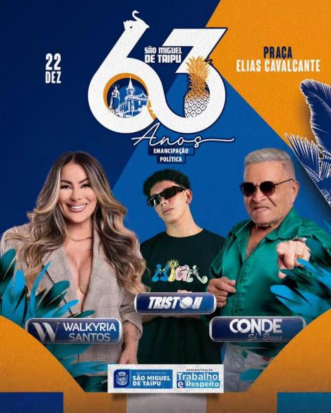 Walkyria Santos, Triston e Conde Só Brega
