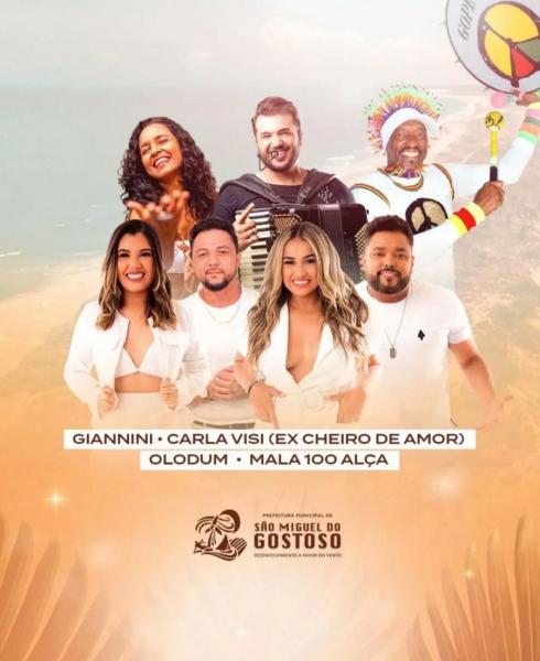 Giannini, Carla Visi, Olodum e Malla 100 Alça