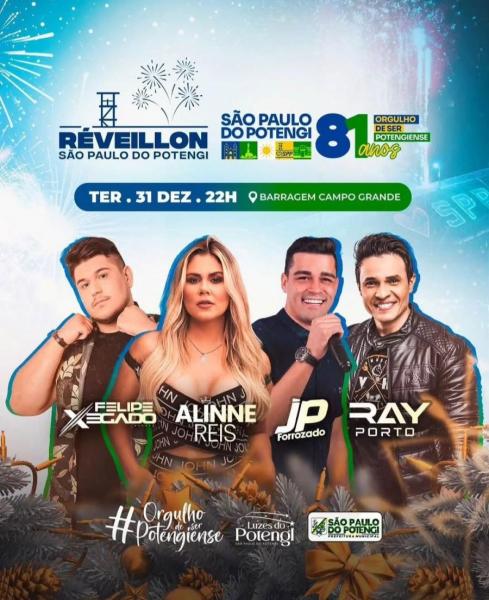 Alinne Reis, Felipe Xegado, JP Forrozado e Ray Porto