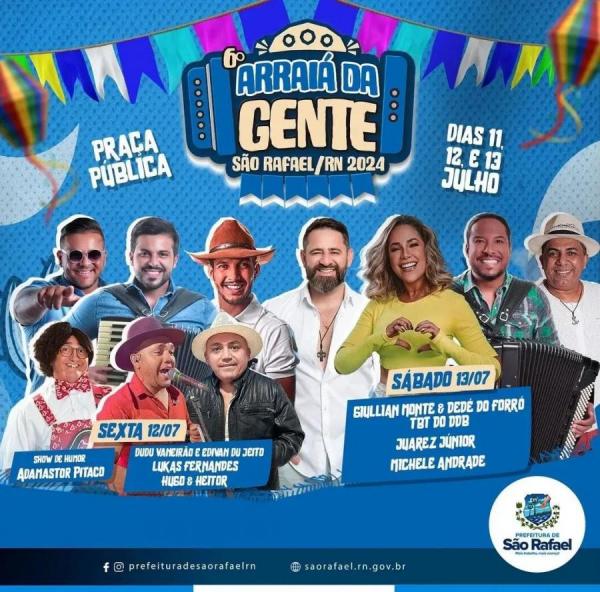 Giullian Monte & Dedé do Forró - TBT do DDB, Juarez Júnior e Michele Andrade - 6º Arraiá da Gente 2024