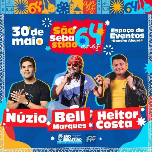 Bell Marques, Núzio e Heitor Costa