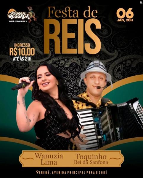 Wanuzia Lima e Toquinho Rei da Sanfona