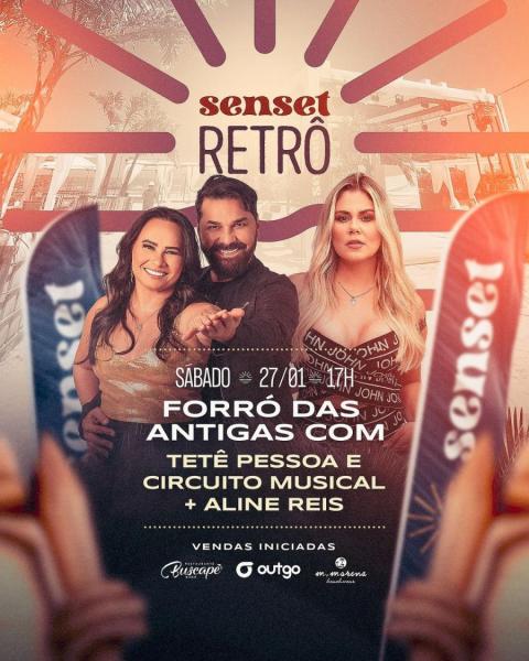 Tetê Pessoa & Circuito Musical e Aline Reis - Senset Retrô