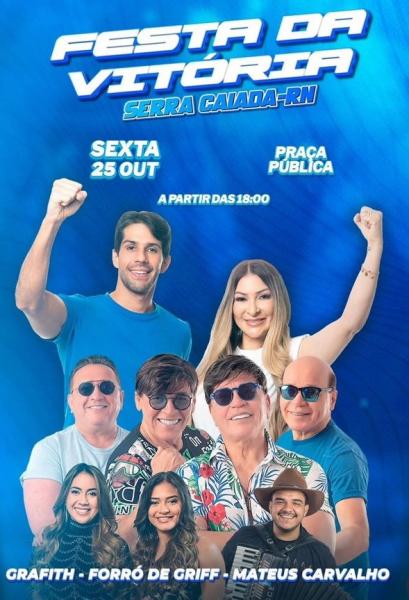 Banda Grafith, Forró de Griff e Mateus Carvalho - Festa da Vitória