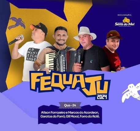 Ailson Forrozeiro & Marcos do Acordeon, Garotos do Forró, Gil Moral e Forró do Rolê - FEQUAJU 2024
