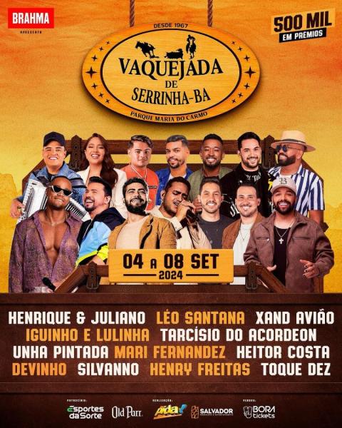 Xand Avião, Unha Pintada, Heitor Costa, Iguinho & Lulinha, Henrique & Juliano e Léo Santana