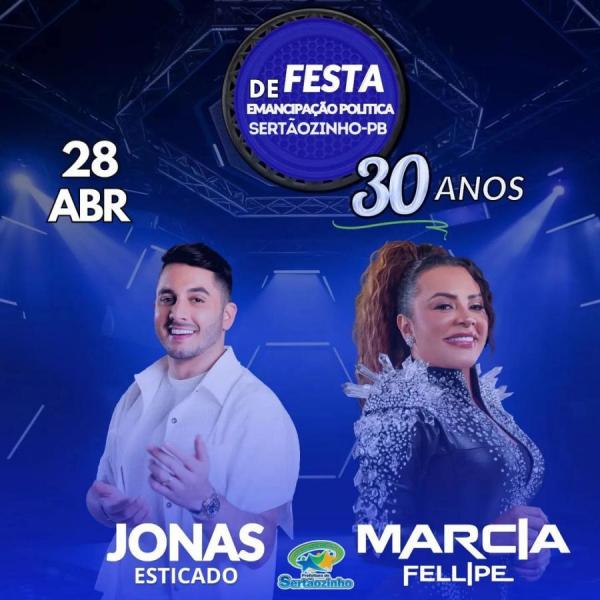 Jonas Esticado e Márcia Fellipe