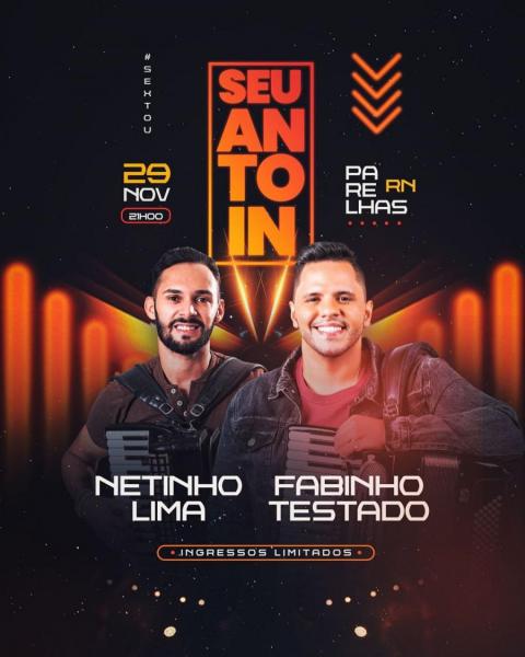 Fabinho Testado e Netinho Lima