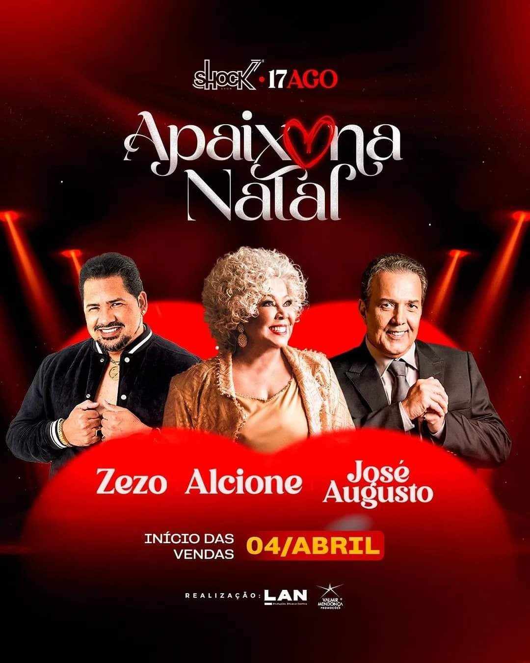 Alcione, Zezo e José Augusto - Apaixona Natal