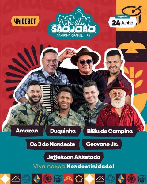 Amazan, Duquinha, Biliu de Campina, Os 3 do Nordeste, Geovane Jr. e Jefferson Arretado