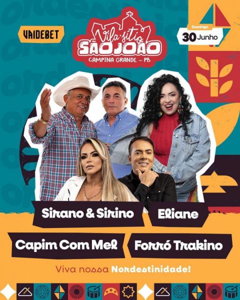 Sirano & Sirino, Eliane, Capim com Mel e Forró Trakino