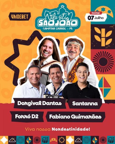 Dorgival Dantas, Santana, Forró D2 e Fabiano Guimarães