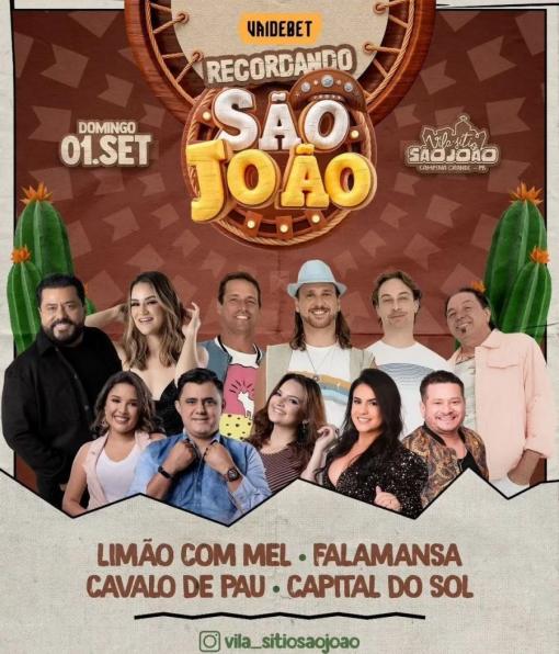 Limão com Mel, Falamansa, Cavalo de Pau e Capital do Sol - Recordando São João