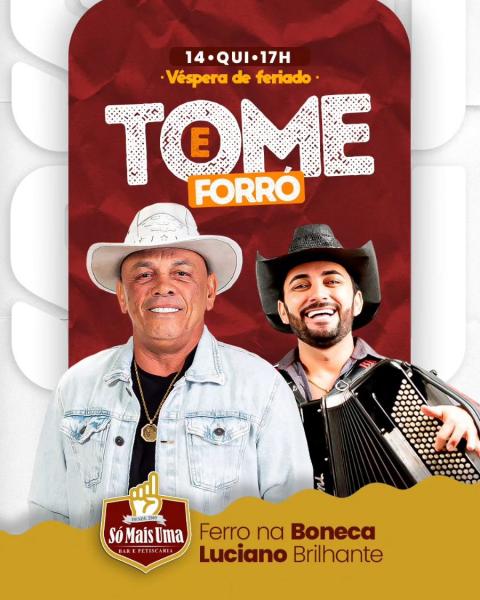 Ferro na Boneca e Luciano Brilhante - E Tome Forró