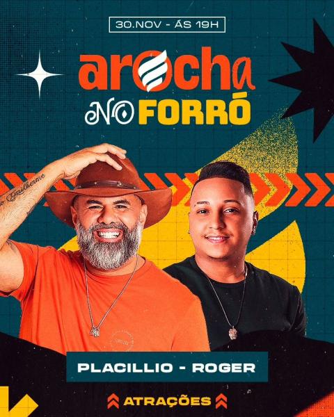 Placillio e Roger - Arrocha no Forró