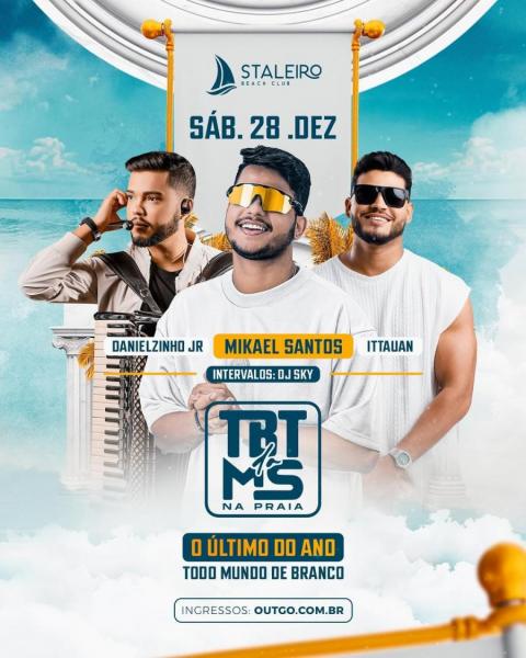 Mikael Santos, Danielzinho Jr e Ittauan - TBT da MS na Praia