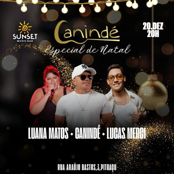 Luana Matos, Canindé e Lucas Merci - Canindé Especial de Natal