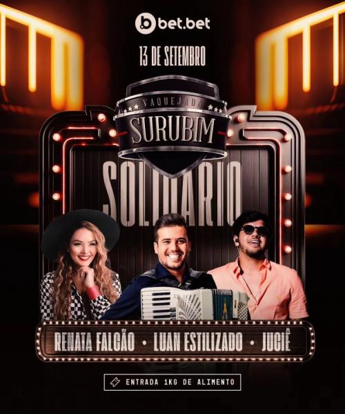 Luan Estilizado, Renata Falcão e Juciê - Vaquejada de Surubim Solidário