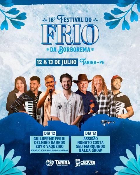 Guilherme Ferri, Delmiro Barros e Edyr Vaqueiro - 18º Festival do Frio da Borborema