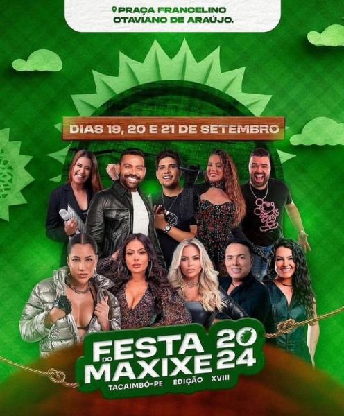 Michele Andrade, TAyara Andreza e Capim com Mel - 18ª Festa do Maxixe 2024