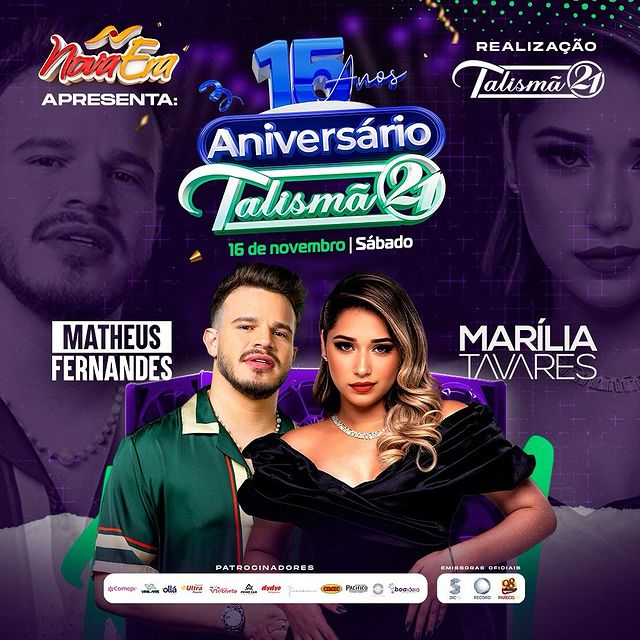 Matheus Fernandes e Marília Tavares