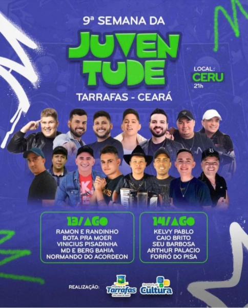 Ramon & Randinho, Bota pra Moer, Vinicius Pisadinha, MD & Berg Bahia e Normando do Acordeon - 9ª Semana da Juventude 2024