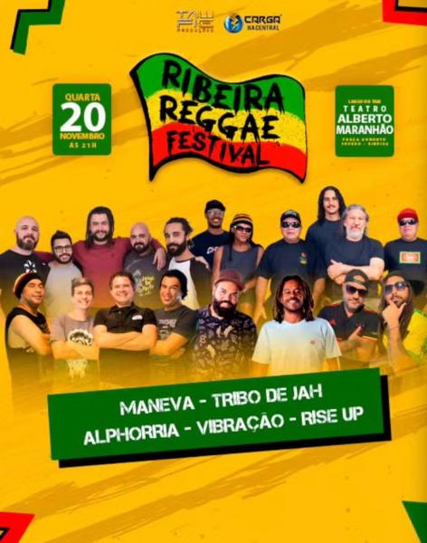 Maneva, Tribo de Jah, Alphorria, Vibração e Rise Up - Ribeira Reggae Festival 2024