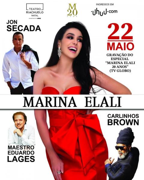 Marina Elalie, Jon Secada, Carlinhos Brown e Maestro Eduardo Lages