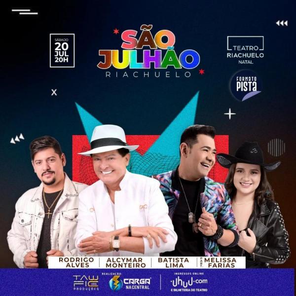 Alcymar Monteiro, Rodrigo Alves, Batista Lima e Melissa Farias - São Julhão Riachuelo