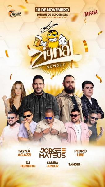 Jorge & Mateus, Pedro Libe, Tayná Agazzi, Dj Teuzinho, Samba Junior e Sandes - Zignal Sunset 2024